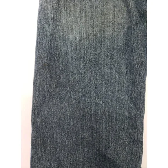 Ariat Men’s M4 Low Rise Dark Wash Denim Blue Boot Cut Jeans Size 34/34 MX12FA16 - Picture 14 of 16